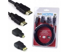 HDMI Cable 1.5M 3 IN 1