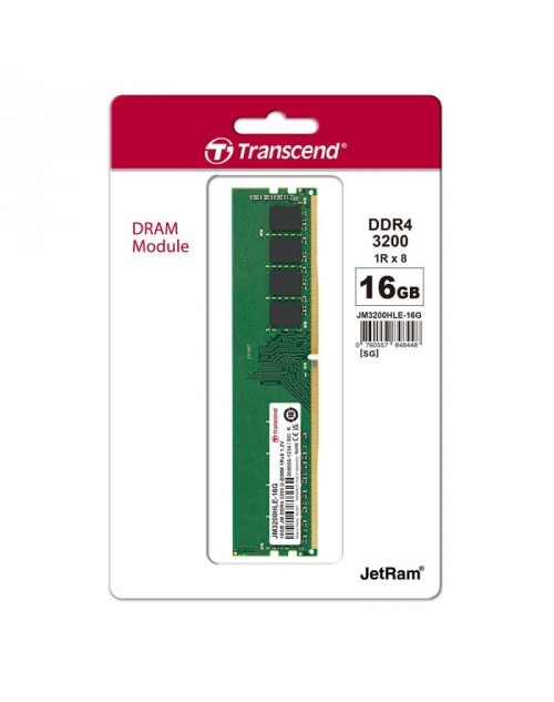 Transcend 16GB DDR4 3200MHz Desktp RAM