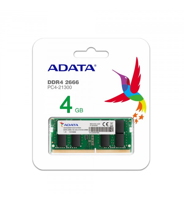 ADATA 4GB DDR4 2666 LAPTOP RAM