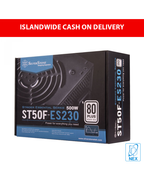 Silverstone ST50F-ES230 standard 80 Plus 500W PSU