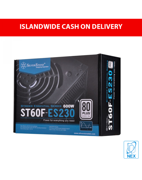 Silverstone ST60F-ES230 standard 80 Plus 600W PSU