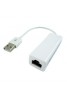 USB 2.0 Fast Ethernet Adapter 10 100 Mbps Lan Card White